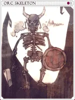 รูปการ์ด Orc Skeleton Card