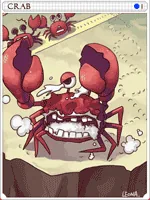 รูปการ์ด Crab Card
