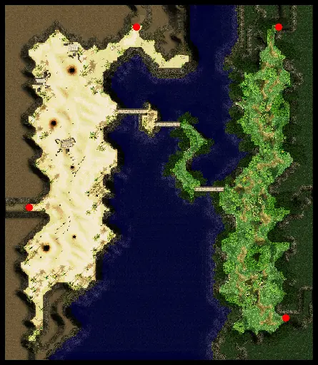 แผนที่ Sograt Desert